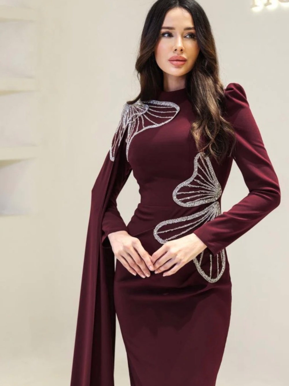 Modest evening gown - Picture 6 of 9